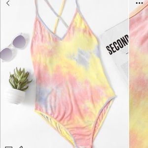 Water color body suit